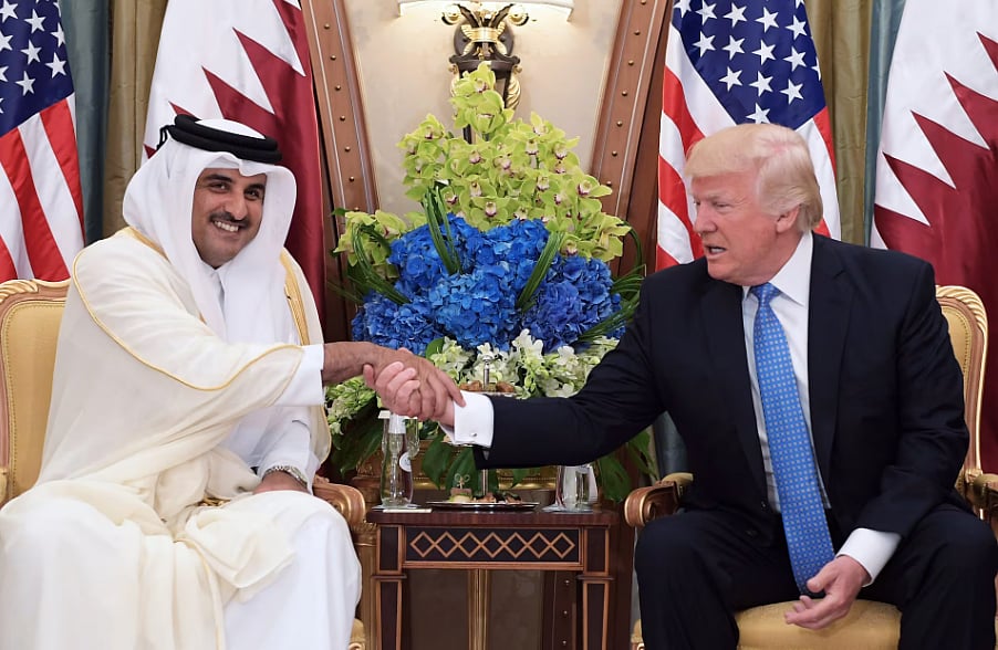 أمير قطر وترامب يؤكدان دعم جهود باكستان الدبلوماسية بشأن إيران