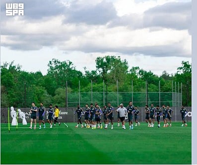 الأخضر يواصل تدريباته في نيويورك استعدادًا لمواجهة الإكوادور وديًا 