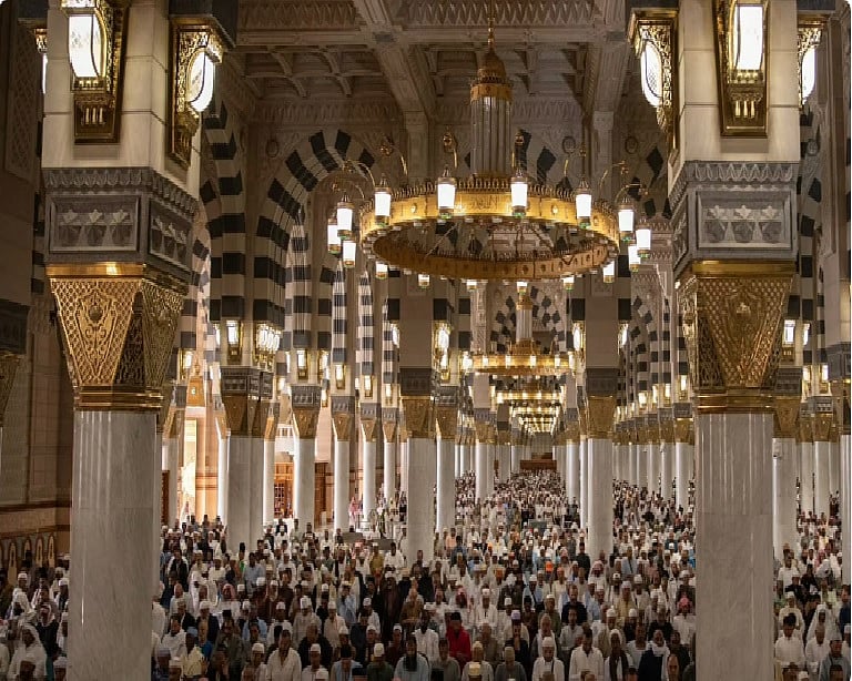 جاهزية متكاملة بالمسجد النبوي لاستقبال ضيوف الرحمن بعد أدائهم مناسك الحج 