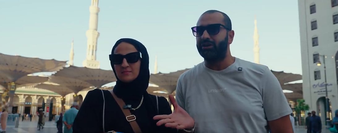 غمرتهما السكينة والطمأنينة.. رحلة حج زوجين مصريين امتدت شهرا