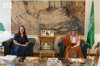 نائب وزير الخارجية يستقبل القائم بأعمال السفارة الأمريكية لد