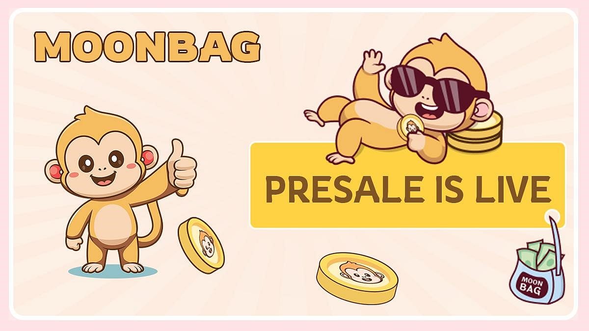 MoonBag Becomes The Best Meme Coin on Presale Despite Monero and Livepeer  Latest Updates