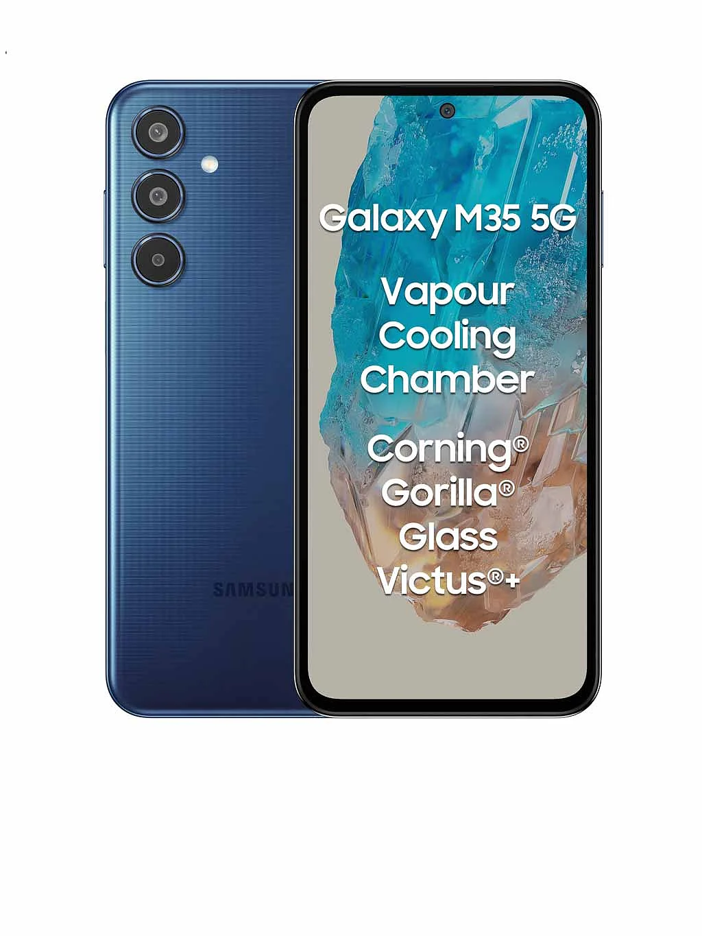 Samsung Galaxy M35 5G - For about ₹16,998, this phone comes with an Exynos 1380 processor, 6 GB RAM, and a 50 MP triple primary camera.