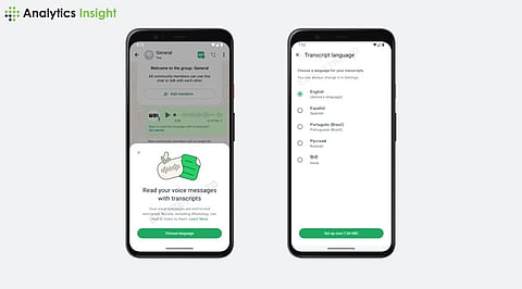How to use WhatsApp Voice Note Transcripts