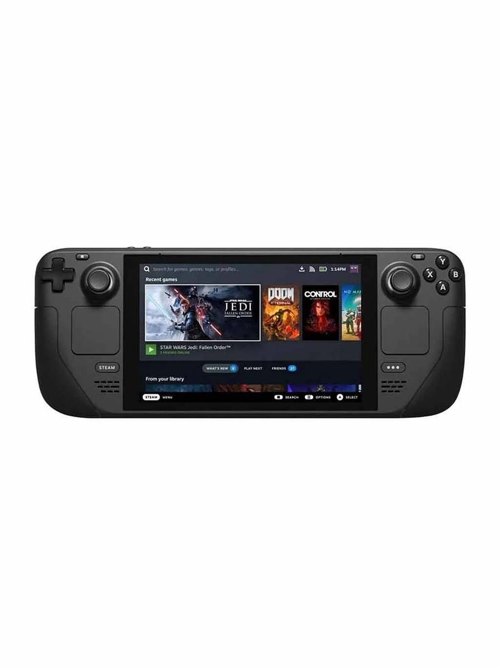 Steam Deck: Valve’s Steam Deck provides portable gaming for families, with access to an extensive library of PC games on the go.