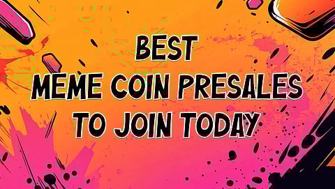 Why These Are 5 Best Meme Coin Presales to Buy and Hold for Long Term!