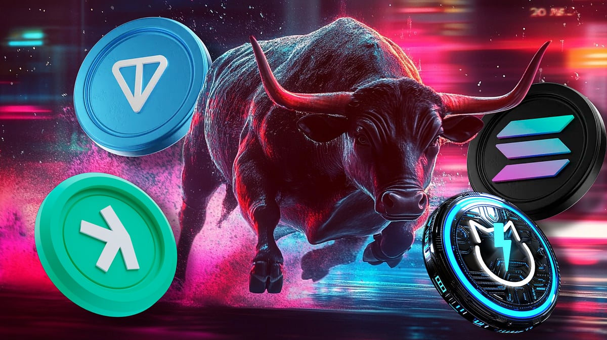 Which New Cryptocurrency Will Dominate the Crypto Bull Run? Solana vs Kaspa  vs JetBolt vs Toncoin