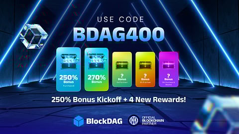 BlockDAG's BDAG400 Bonus Captures All Eyes With Its Exclusive Deal, As Stellar & DOGE Make Their Moves