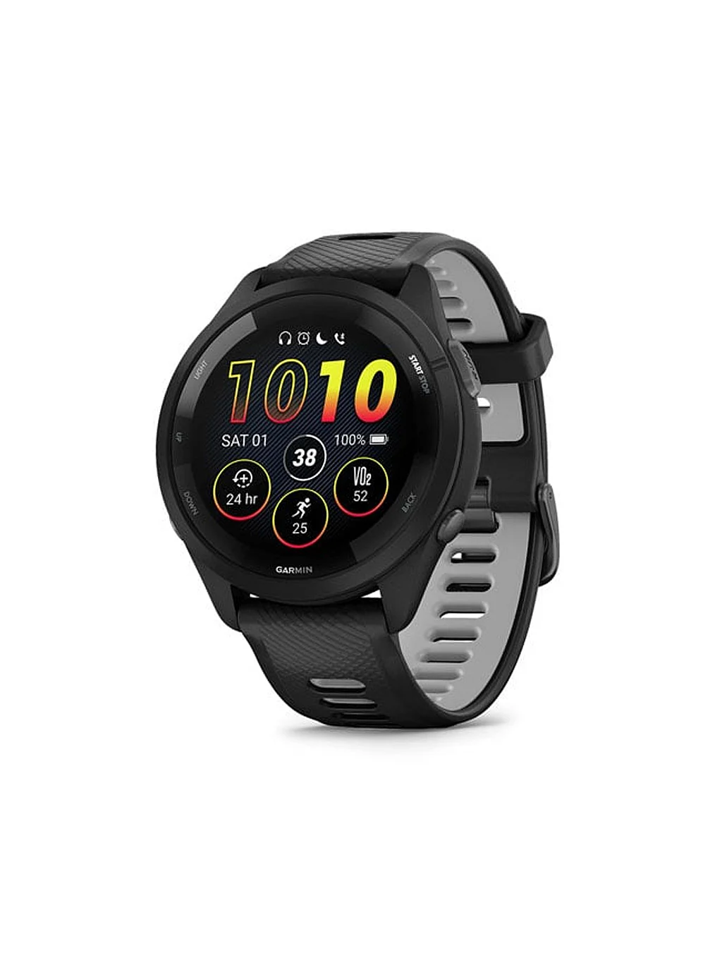 Garmin Forerunner 265: The Garmin Forerunner 265 is perfect for runners, offering advanced metrics like VO2 max, recovery time, and race predictor to help athletes optimize their training.