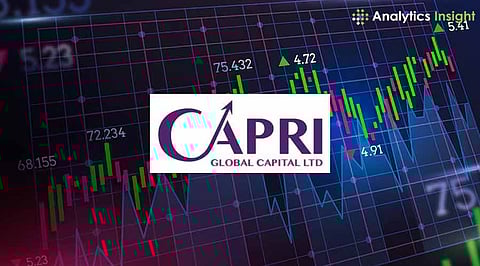 Capri Global Capital Share Price Soars 12.4%, Reaching Rs 204.15