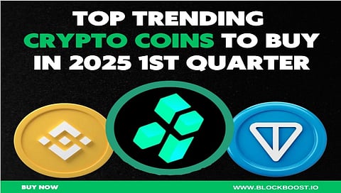 Top Trending Crypto Coins to Buy in 2025 1st Quarter