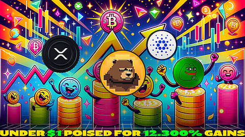 5 Undervalued Low-Cap Coins Under $1 Ready for 12,300% Explosions This Quarter