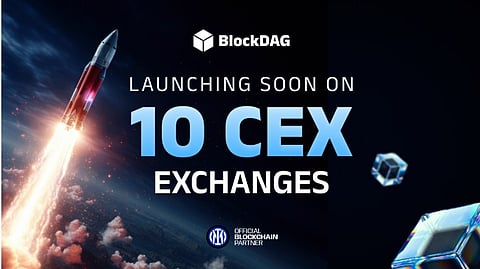 BlockDAG Presale Explodes as 10 CEX Listings Approach