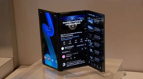 Samsung Galaxy G Fold: The First Tri-Fold Smartphone