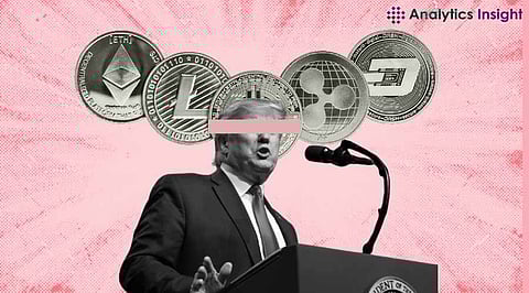 Trump Announces Bitcoin, Ether, XRP, Solana, and Cardano as Part of U.S. Strategic Crypto Reserve