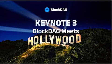 Keynote 3's Hollywood Magic: BlockDAG Captivates