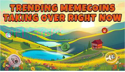 Rocketing To The Moon! 5 Best Meme Coins to Buy
