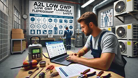 Cool with Care: Navigating the A2L Low GWP Flammable Refrigerant Test