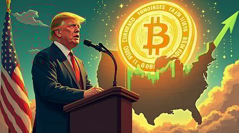 Trump Vows To Make US A Bitcoin Superpower As BTC Ends 4-Month Slump