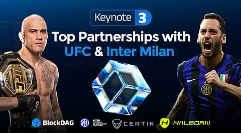 Unstoppable Growth Alert: BlockDAG’s Keynote 3 Reveals How UFC & Inter Milan Collabs Paying Off Big— Presale Hits $208M! 