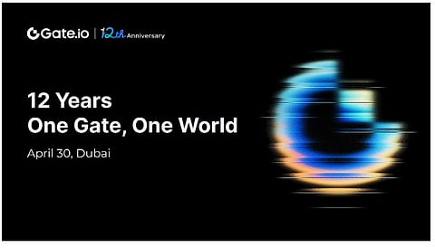 Gate.io Celebrates 12th Anniversary with a Major Brand Upgrade