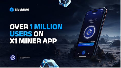 1M Users Mining with BlockDAG’s X1 Miner App