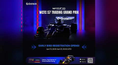 Gate.io WCTC S7 Registration Now Open: Split up to $5,000,000 in Rewards, including a Mustang GT for the Top Squad