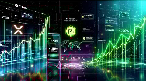 The XRP Equation: ETF Factor, Pi Network's Imminent Arrival, and an AI Presale's Calculated 1250% Surge