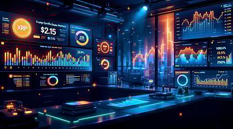 Riding the Crypto Currents: FloppyPepe's $1.5M Milestone, XRP's Steady Hand, and Mantra's Uphill Battle Amidst Tariff Talk
