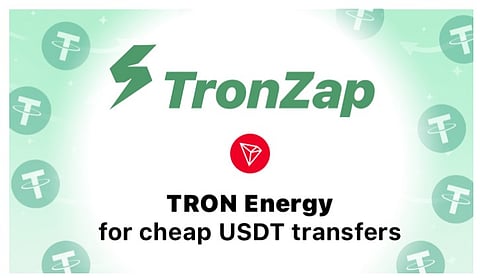 Rent TRON Energy instantly with TronZap to reduce USDT transfer fees