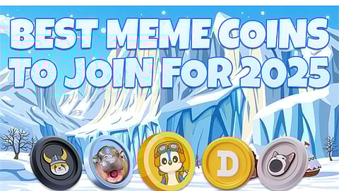 5 Best Meme Coins To Buy Now If You Want To Catch The Next Big Crypto Wave Early