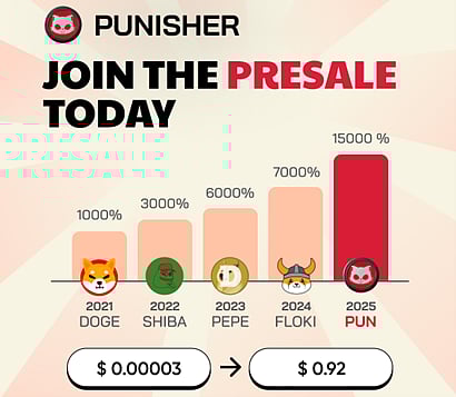 Best Crypto Under $1 to Buy Now: Can Punisher Coin Be the Next 1000x Crypto?
