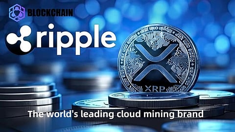 Easily make $5750 a day, XRP holders can start Bitcoin (BTC) mining machines through Blockchain Cloud Mining
