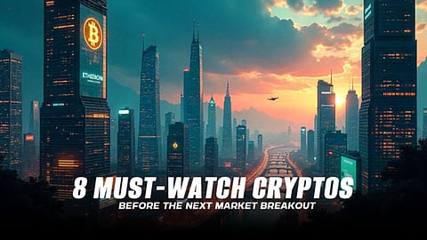 Market Traction Builds Around These 8 Quiet Movers Touted as the Best Crypto to Watch Now