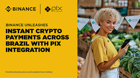 Binance Pay integrates with Pix, enabling instant payments in Brazilian Reais using cryptocurrencies across Brazil

