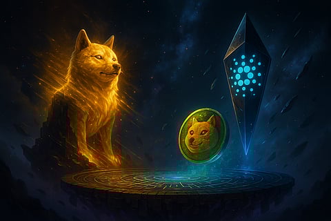 Dogecoin, Cardano Prices