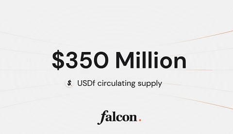 Falcon Finance Surpasses $350 Million in USDf Circulating Supply