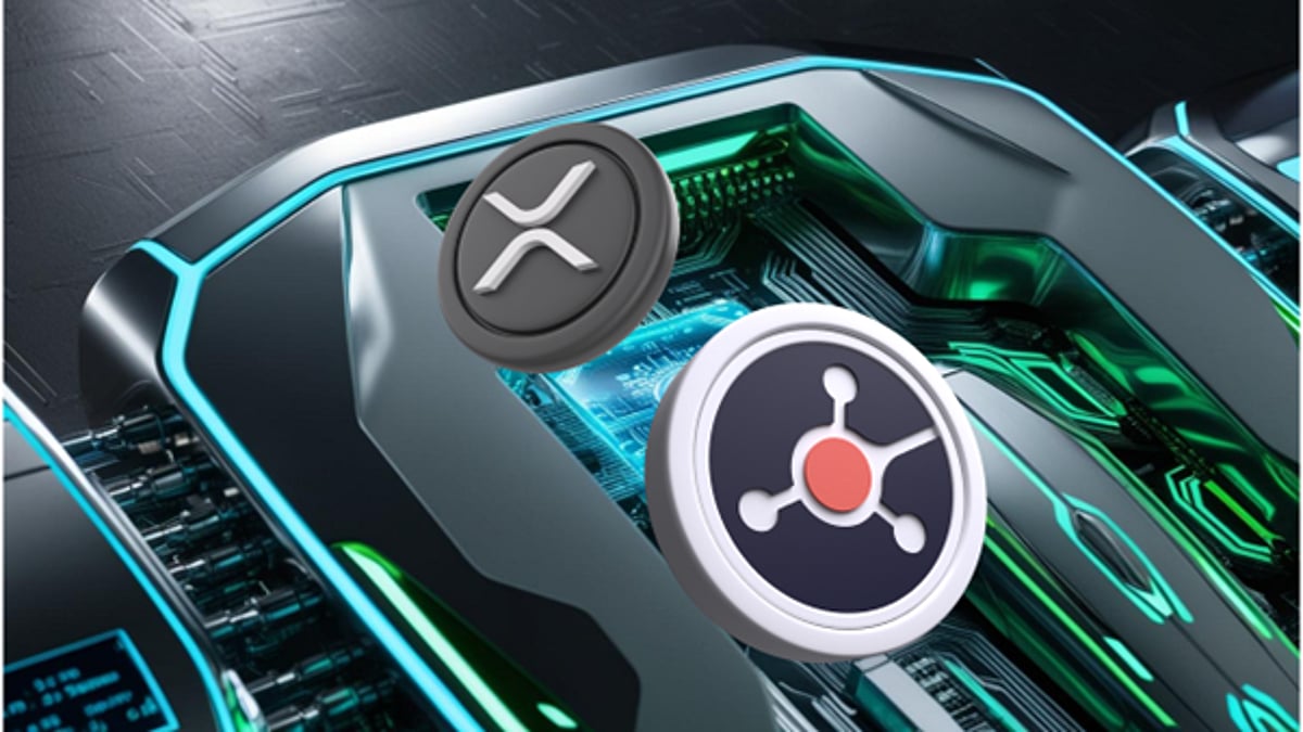 Иллюстрация показывающая инновационные утилитарные проекты в крипто-пространстве.