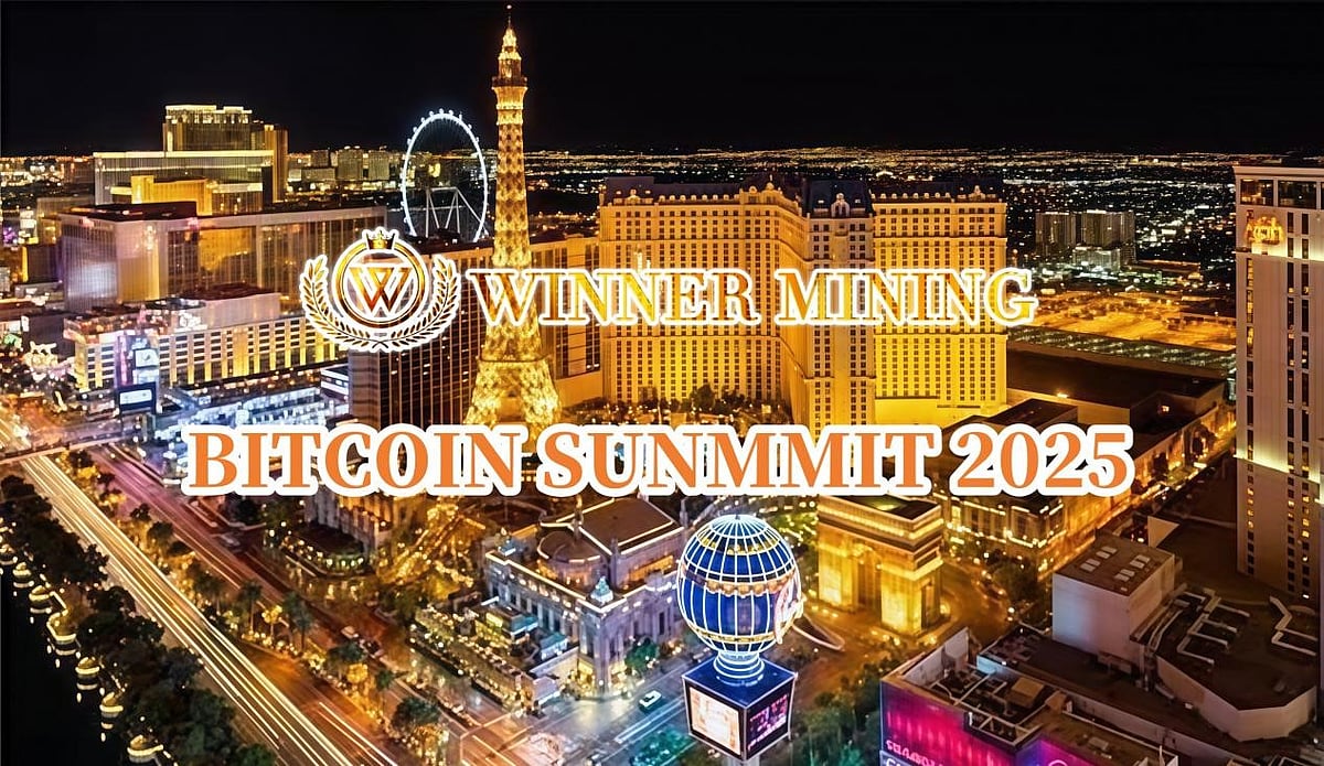 WinnerMining Launches Efficient Cloud Mining at the 2025 Bitcoin (BTC)  Summit in Las Vegas, USA