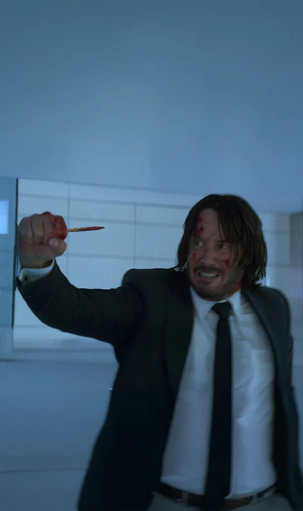 Pencil Kill Scene (John Wick: Chapter 2) : He confirms the mythos real—killing enemies with a pencil in a merciless demonstration of resourcefulness and skill.