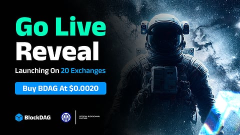 Final Days to Grab BlockDAG at $0.0020: GO LIVE Reveal Nears as AAVE Whales Resurface & Ethereum Trading Cools Off