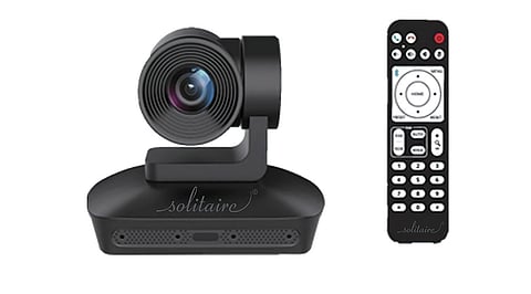 Solitaire Launches PTK-208 PTZ Camera to Elevate Video Conferencing with AI-Driven Gesture Control and Ultra HD Clarity