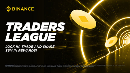 Binance Traders League Returns with $6 Million Prize Pool and New Enhancements including Regional Competitions and Trader’s Passport