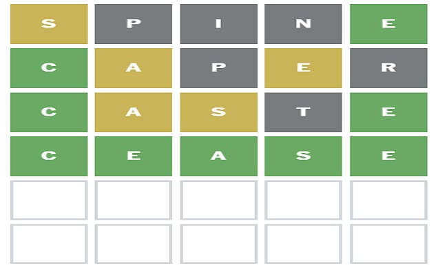 NYT Wordle Hints and Answer for June 4, 2025 (Puzzle 1446)