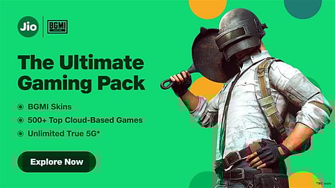 Jio Partners with KRAFTON India to Launch Country's First-Ever Gaming Pack