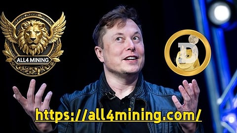 Elon Musk and the Future of Dogecoin: ALL4 Mining Cloud Mining is the Best Choice for Smart Investors in 2025