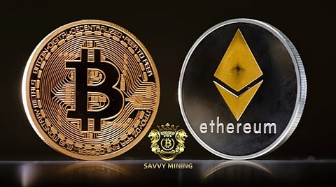 Data: ETF institutions have bought BTC and ETH, and retail investors earn $7,878 a day through SAVVY MINING.
