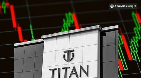 Titan Share Price Crashes 5.32% to ₹3,471 Amid Gold Price Volatility
