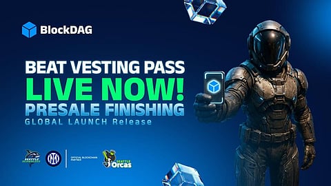 BONK Climbs, ETH Hits $3K, But BlockDAG’s BEAT VESTING PASS Became an Overnight Sensation With 80% Early Coin Unlock
