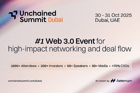 Aeternum Confirms Return of Unchained Summit to Dubai on October 30–31, 2025
